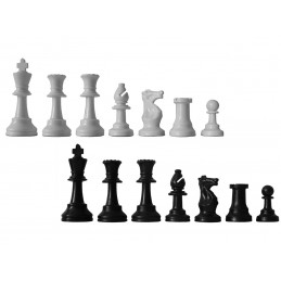 Plastic Chess Pieces No. 6