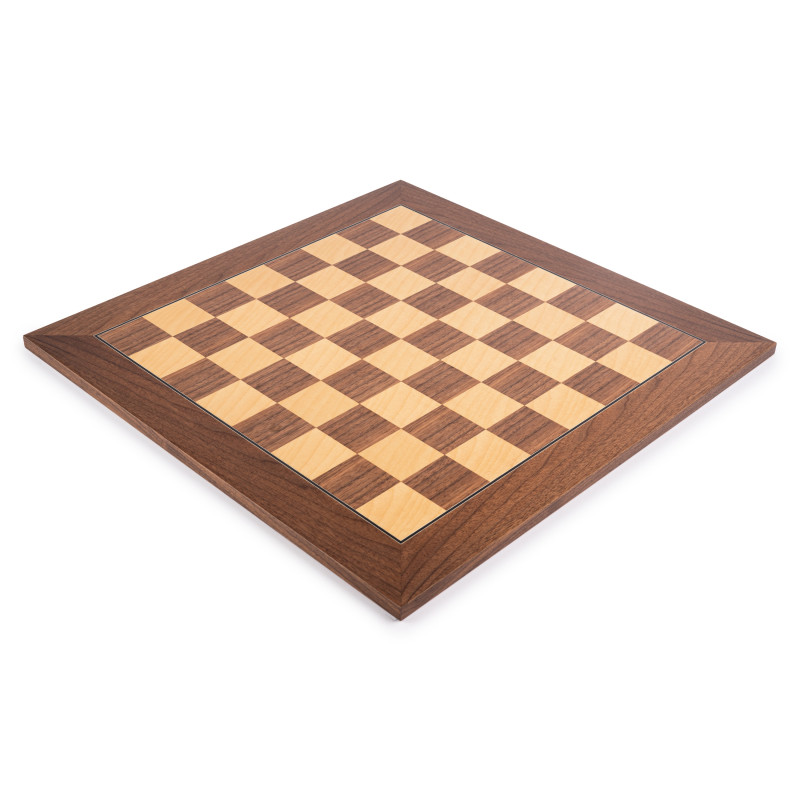 Ferrer Deluxe Walnut Chess Board