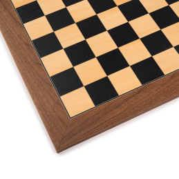 Ferrer Deluxe Black / Walnut Chess Board
