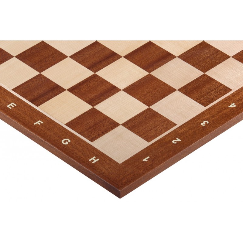 Roll-up vinyl chess Board 50x50 (with coordinates)