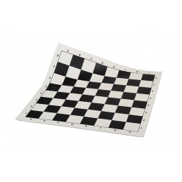 Roll-up vinyl chess Board 50x50 (with coordinates)