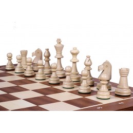 Tabuleiro de xadrez Husaria Professional Staunton Tournament, nº. 6, 21,3  polegadas