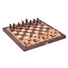 21.6” Judit Polgar DGT wooden chess board